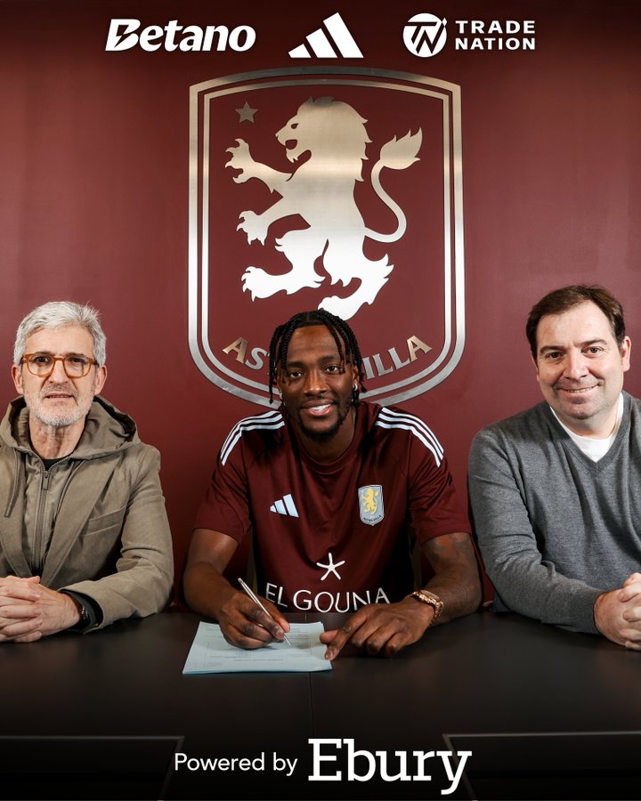 重返英超！官方：维拉签下28岁亚伯拉罕，转会费2100万欧+附加